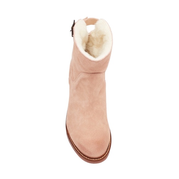 Brooklyn Clay Faux Shear Lined Suede Boot - Picture 2 of 5